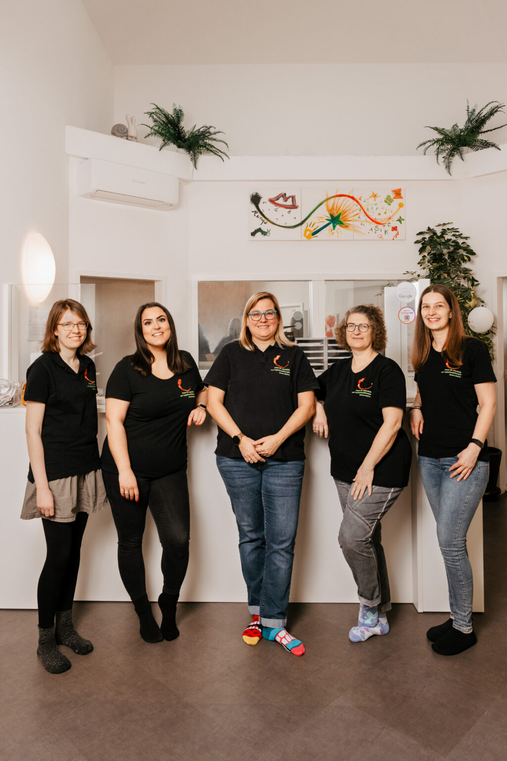 Das Praxisteam der Praxis für Logopädie und Legasthenietheraoie
